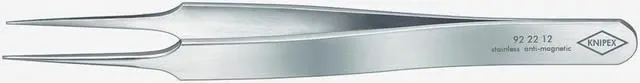 Alt view image 3 of 3 - KNIPEX 92 22 12 Precision Tweezers Needle-Pointed Shape, Non-Magnetic