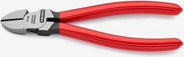 Alt view image 5 of 6 - Knipex 70-01-160 6.3" Diagonal Cutters - Plastic Grip