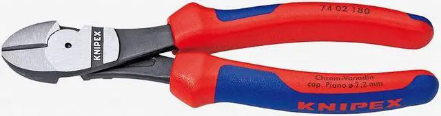 Alt view image 2 of 4 - KNIPEX 74 02 140 5 1/2 in High Leverage Diagonal Cutting Plier Standard Cut