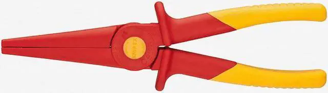 Alt view image 2 of 3 - KNIPEX 98 62 02 8 21/32 in Needle Nose Plier Dipped Handle