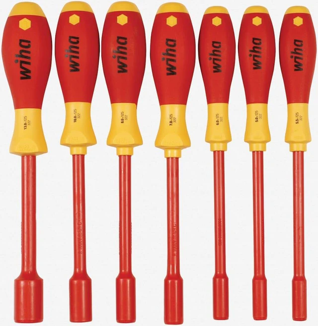 Alt view image 2 of 4 - Wiha 32293 7 Piece Insulated Nut Driver Metric Set