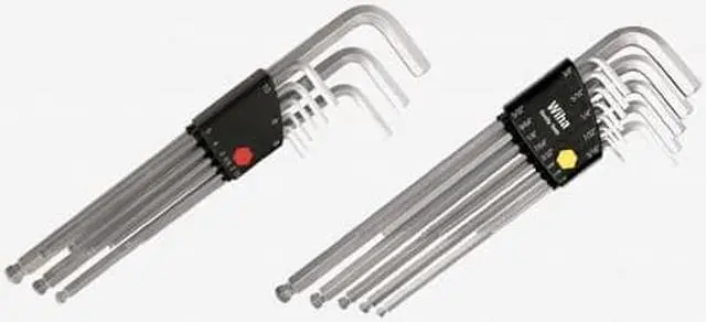 Alt view image 5 of 7 - Wiha 66993 22 Piece Ball End Hex L-Key Inch/Metric Set
