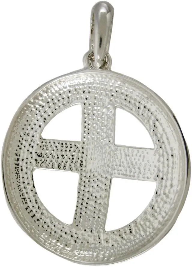Alt view image 3 of 5 - Religious Christian Cross Pendant Earring Set Jesus John 3:16 NIV