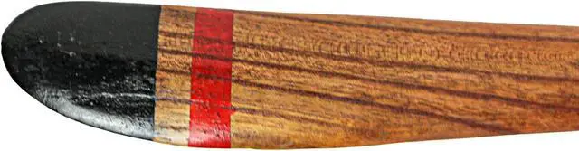 Alt view image 7 of 7 - Hand-Carved Vintage Distressed Brown Wooden Airplane Propeller Wall Sculpture - Timeless Prop Plane Aviation Home Decor Accent Art Piece - 24 Inches Long