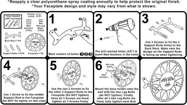 Alt view image 7 of 7 - Bronze Sea Turtle Cast Iron Hose Holder: Decorative Wall-Mounted Garden Hose Hanger - Nautical Outdoor Decor Accentuating Your Space with Coastal Elegance