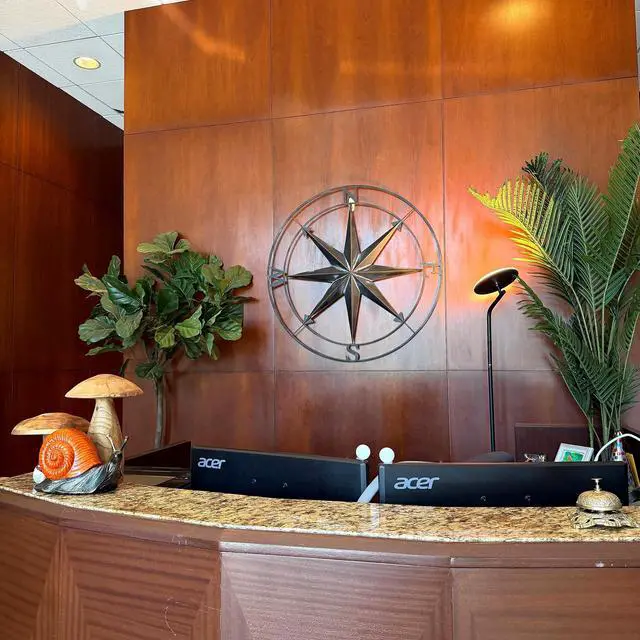 Alt view image 5 of 7 - Large Black Nautical Compass Rose Metal Wall Decor | 39.5 Indoor Outdoor Rustic Maritime Accent | Distressed Finish, Coastal Theme, Easy to Hang