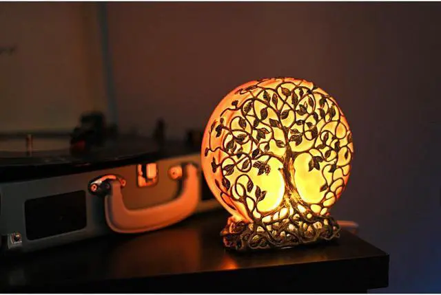 Alt view image 5 of 6 - Sunset Orange Tree of Life Plug-In Night Accent Light 6.5 inch