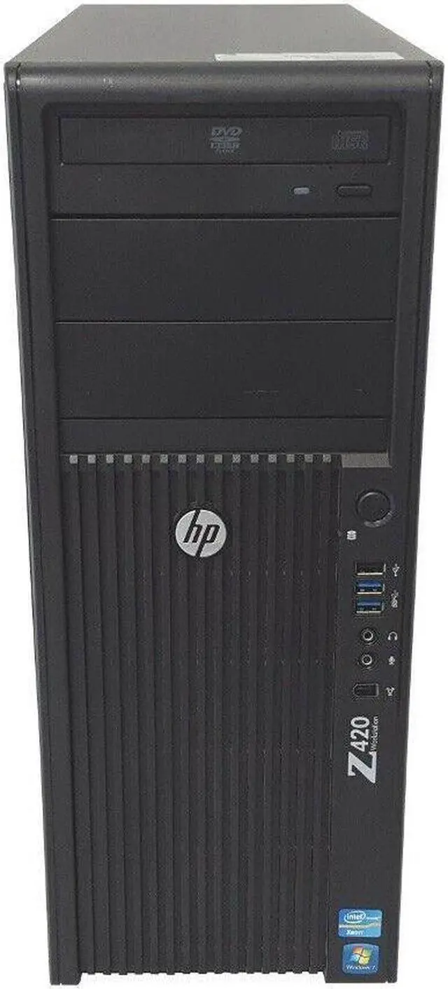 Alt view image 2 of 3 - HP Z420 Workstation E5-2650 2.0GHz 8-Cores 16GB DDR3 Quadro 600 NEW 256GB SSD + 1TB HDD