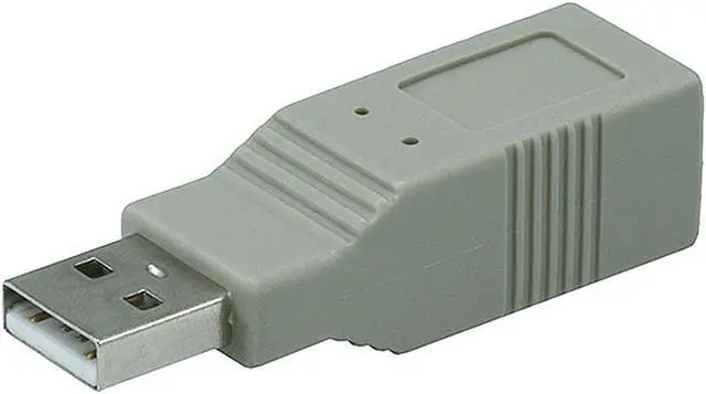 Alt view image 10 of 11 - Monoprice Inc. Usb 2.0 A Male/B Female Adaptor
