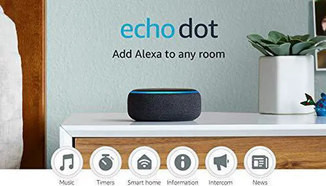 Alt view image 11 of 20 - AMAZON Echo Dot With Alexa - Gray B07FZ8S74R
