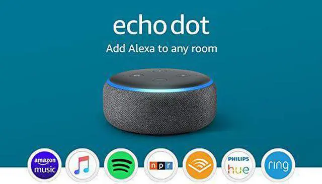 Alt view image 13 of 20 - AMAZON Echo Dot With Alexa - Gray B07FZ8S74R