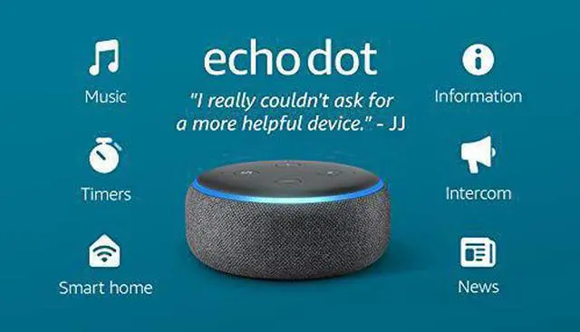 Alt view image 14 of 20 - AMAZON Echo Dot With Alexa - Gray B07FZ8S74R