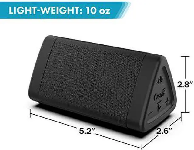 Alt view image 20 of 20 - OontZ Angle 3 Bluetooth Speaker IPX5 Water Resistant (Black) by Cambridge SoundWorks