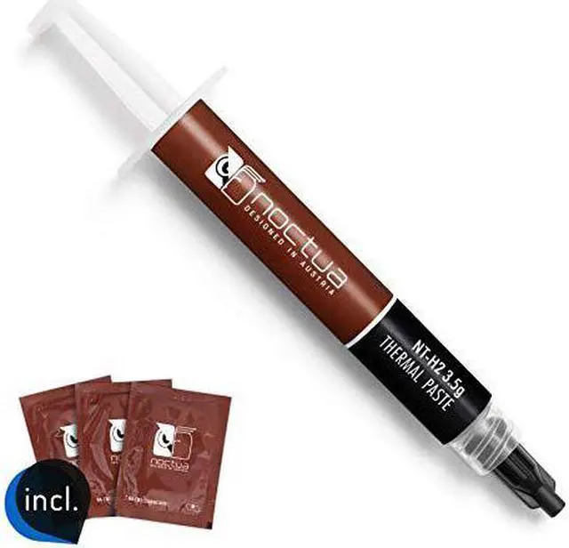 Main image of Noctua NT-H2 3.5g, Pro-Grade Thermal Compound Paste incl. 3 Cleaning Wipes (3.5g)