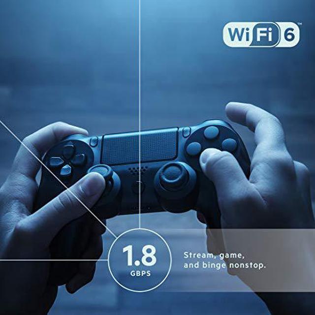 Alt view image 6 of 7 - Linksys Mesh Wifi 6 Router, Dual-Band, 1,700 Sq. ft Coverage, 25+ Devices, Speeds up to (AX1800) 1.8Gbps - MR7350