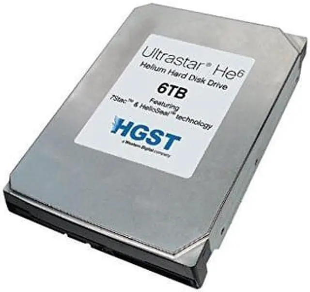 Alt view image 2 of 6 - HGST Ultrastar He 3.5-inch 6000GB 64MB Cache 7200RPM SAS Ultra 512n Helium Platform Enterprise HDD HUS726060ALS640