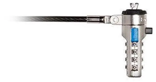 Alt view image 4 of 5 - Kensington 64442 N17 Combination Lock for Dell Laptops, 6' Cable, Black/Silver