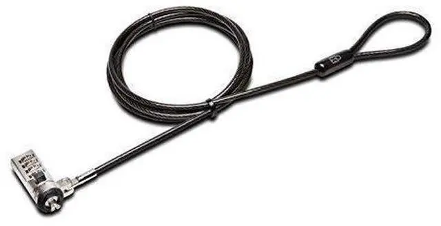 Alt view image 2 of 5 - Kensington 64442 N17 Combination Lock for Dell Laptops, 6' Cable, Black/Silver