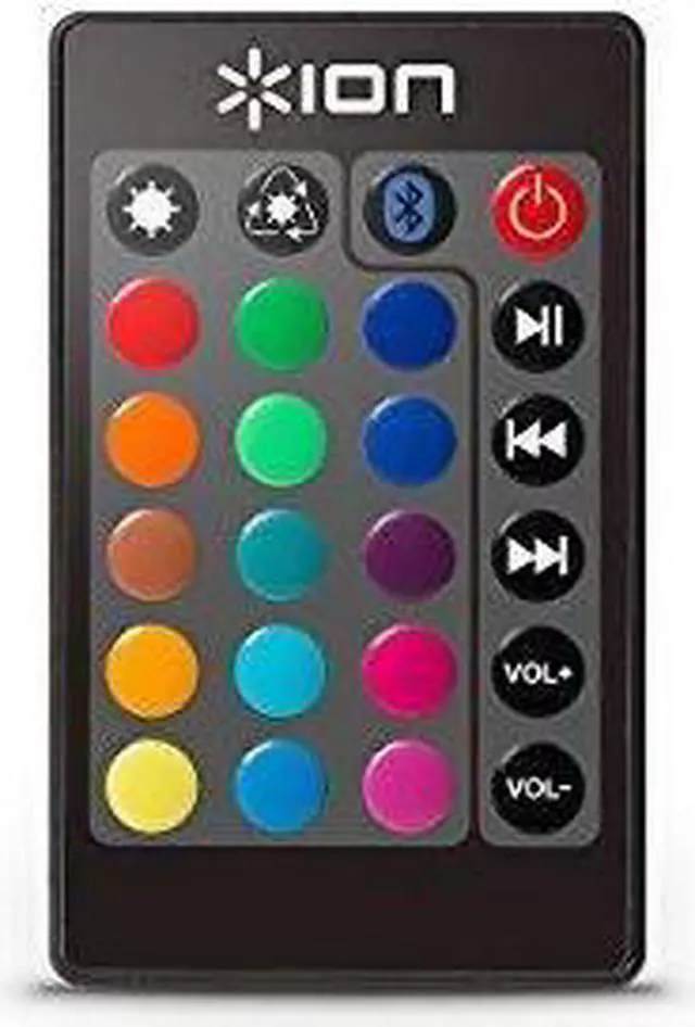 Alt view image 4 of 6 - ION Audio Flash Cube | Wired Bluetooth Speaker with Multicolored LED Ambient Lighting (Single)