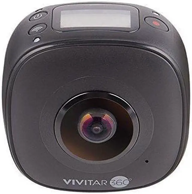 Alt view image 3 of 7 - Vivitar DVR-978HD 360 Degree High Definition High Resolution 16 MP Dual Lens Portable Digital Action Camera with Universal Mount Bicycle Mount and Tripod, Black