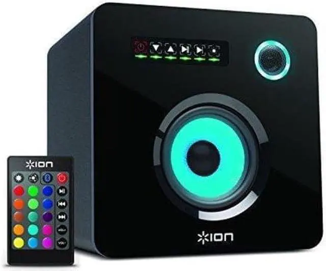 Main image of ION Audio Flash Cube | Wired Bluetooth Speaker with Multicolored LED Ambient Lighting (Single)