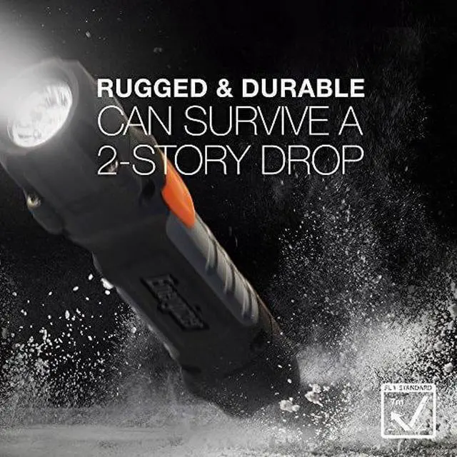 Alt view image 9 of 20 - ENERGIZER TUF2AAPE Hard Case LED Flashlight, Black, AA, 300 lm