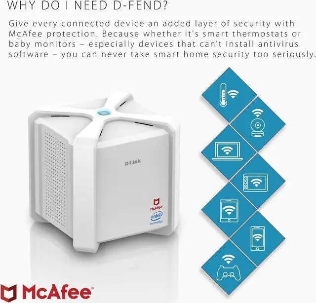 Alt view image 5 of 9 - D-Link D-Fend DIR-2680 IEEE 802.11ac Ethernet Wireless Router DIR2680USW