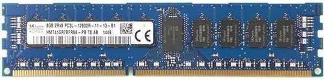 Main image of Hynix HMT41GR7BFR8A-PB DDR3-1600 8GB/256Mx8 ECC/REG CL11 Hynix Chip Server Memory Bulk OEM