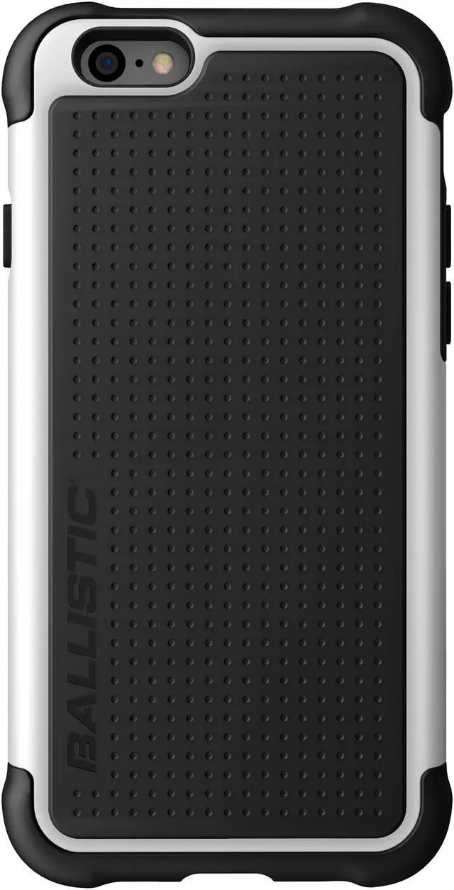 Main image of Ballistic for iPhone 6/6s Tough Jacket Series Case - Black/White
