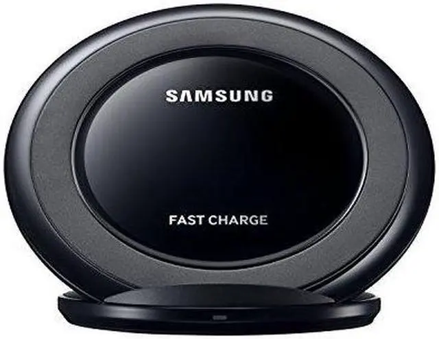 Alt view image 2 of 4 - Samsung Fast Charge Wireless Charging Stand W/ 2A Wall Charger ,Black