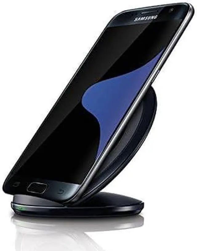 Alt view image 4 of 4 - Samsung Fast Charge Wireless Charging Stand W/ 2A Wall Charger ,Black