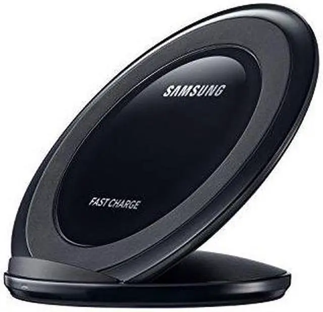 Main image of Samsung Fast Charge Wireless Charging Stand W/ 2A Wall Charger ,Black