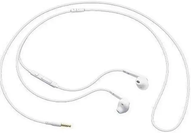 Alt view image 3 of 11 - Samsung (2 PACK) OEM Wired 3.5mm White Headset with Microphone, Volume Control, and Call Answer End Button [EO-EG920BW] for Samsung Galaxy S6 Edge+ / S6 / S5, Galaxy Note 5 / 4 / Edge