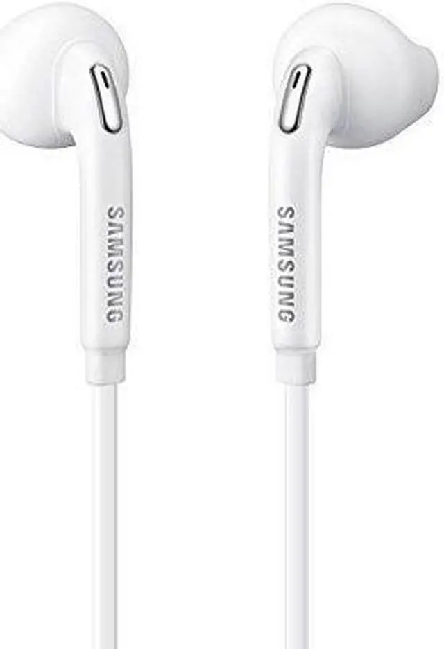Alt view image 5 of 11 - Samsung (2 PACK) OEM Wired 3.5mm White Headset with Microphone, Volume Control, and Call Answer End Button [EO-EG920BW] for Samsung Galaxy S6 Edge+ / S6 / S5, Galaxy Note 5 / 4 / Edge