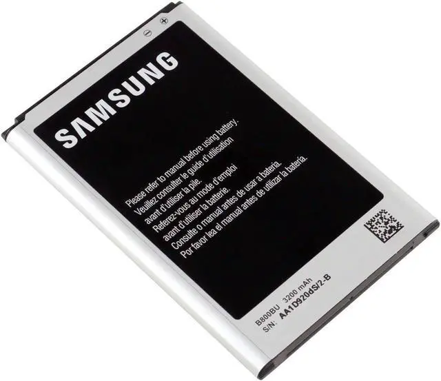 Alt view image 6 of 8 - Genuine Samsung B800BU Original 3200mAh Cellphone Battery for Galaxy Note 3 N9005 N9000