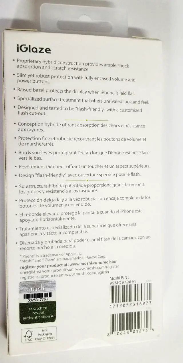 Alt view image 10 of 18 - 99MO079001 iGlaze iPhone 6 Black