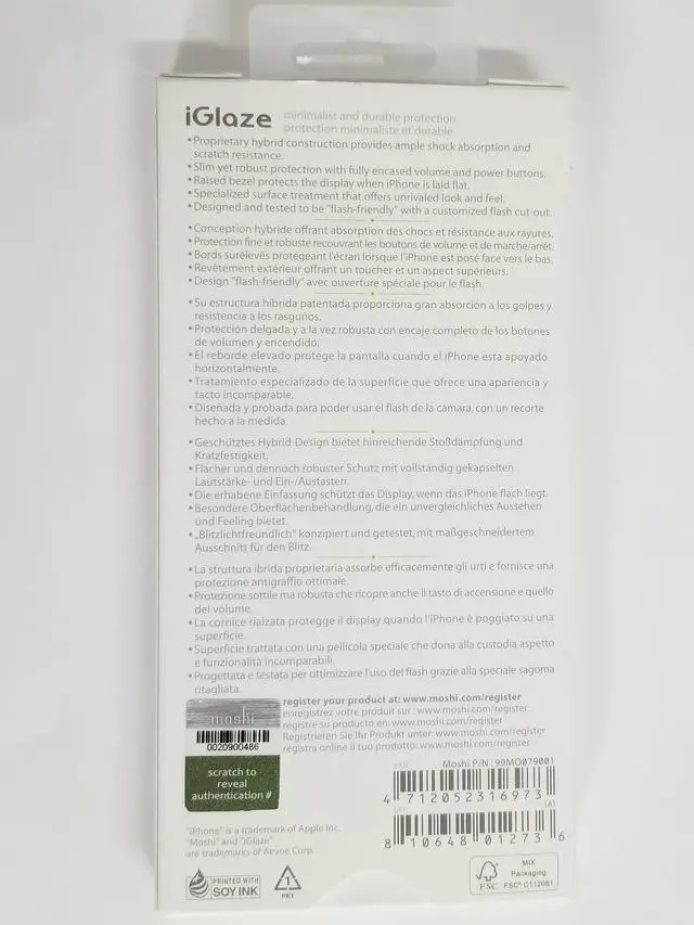 Alt view image 4 of 9 - Moshi iGlaze iPhone 6/6S Pink (99MO079301)