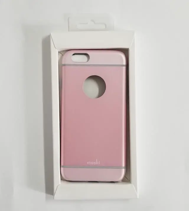 Alt view image 3 of 9 - Moshi iGlaze iPhone 6/6S Pink (99MO079301)