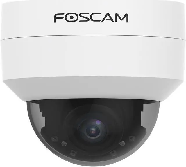 Alt view image 4 of 6 - Foscam D4Z 4MP Dual Band Wi-Fi PTZ 4X Optical Zoom Dome IP Camera