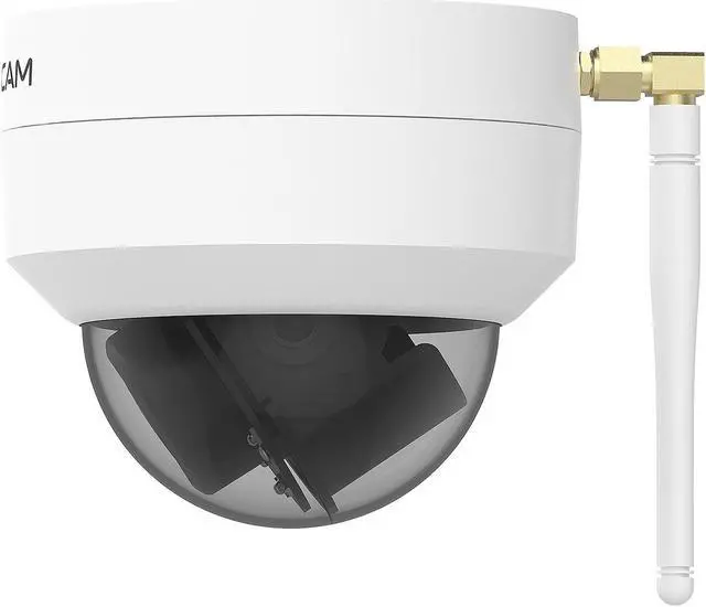 Alt view image 2 of 6 - Foscam D4Z 4MP Dual Band Wi-Fi PTZ 4X Optical Zoom Dome IP Camera