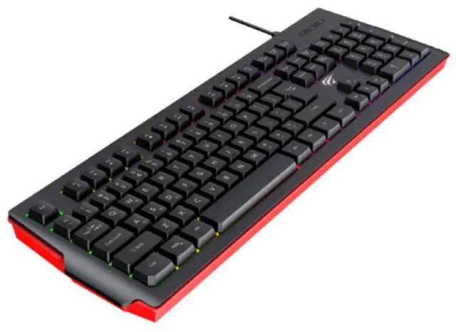 Alt view image 2 of 3 - Havit KB866L Wired RGB Backlit Membrane FN Multi-function Gaming Keyboard