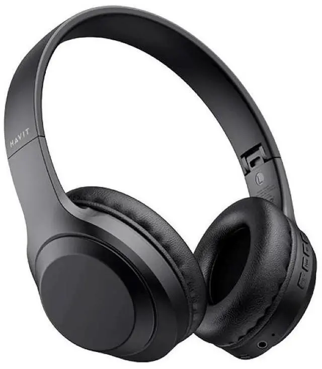 Alt view image 2 of 4 - Havit H628BT Bluetooth v5.1 wireless headphone foldable_Black