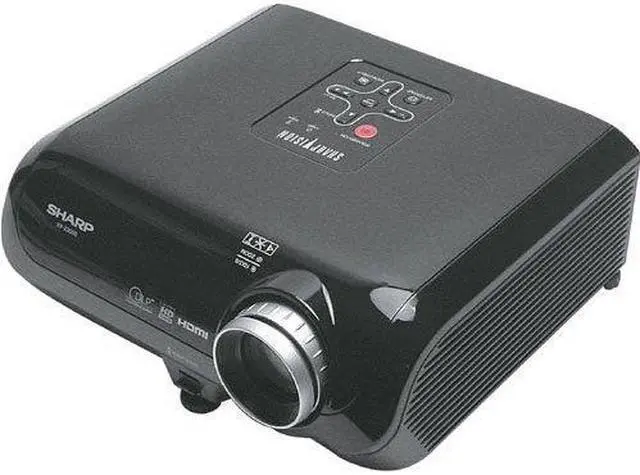 Main image of SHARP XV-Z3000 1280 x 768 DLP 0.65" DMD from Texas Instruments Home Theater Projector 1200 ANSI Lumens 6500:1