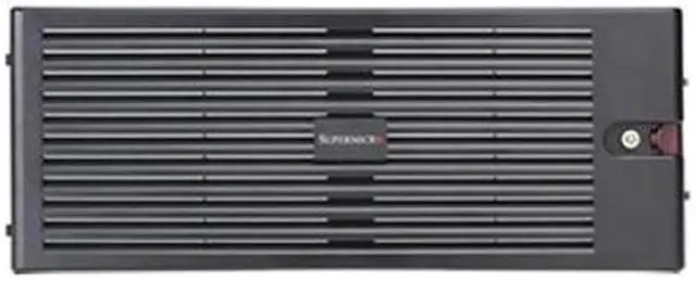 Main image of SUPERMICRO MCP-210-84601-0B Supermicro MCP-210-84601-0B 4U Front Bezel For SC846 Chassis (Black)