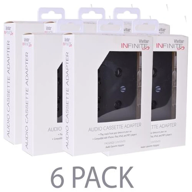 Alt view image 4 of 7 - Vivitar 3.5mm Audio Cassette Adapter - Play Any Device On Your Cassette Player