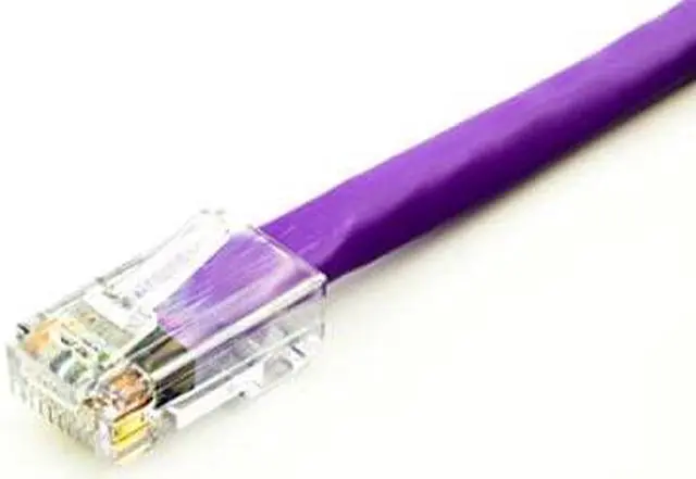 Main image of Axiom C6NB-P3-AX Patch Cable - Rj-45 (M) To Rj-45 (M) - 3 Ft - Utp - Cat 6 - Stranded - Purple