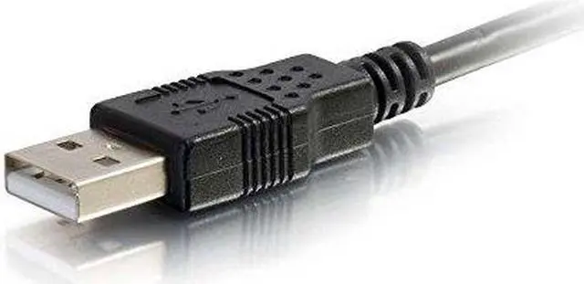 Alt view image 4 of 9 - C2G 27395 15FT USB 2.0 A TO MICRO-B CABLE M/M - BLACK (4.6M)