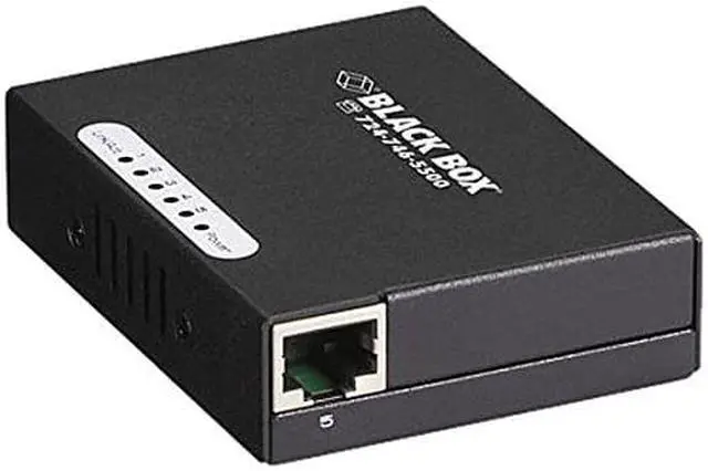 Alt view image 5 of 17 - Black Box USB-Powered 10/100 5-Port Switch