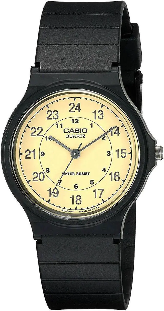 Alt view image 3 of 6 - Casio 3-Hand Analog Water Resistant Watch (Black)