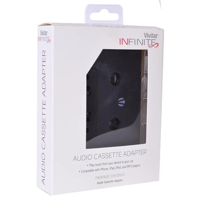 Alt view image 6 of 7 - Vivitar 3.5mm Audio Cassette Adapter - Play Any Device On Your Cassette Player